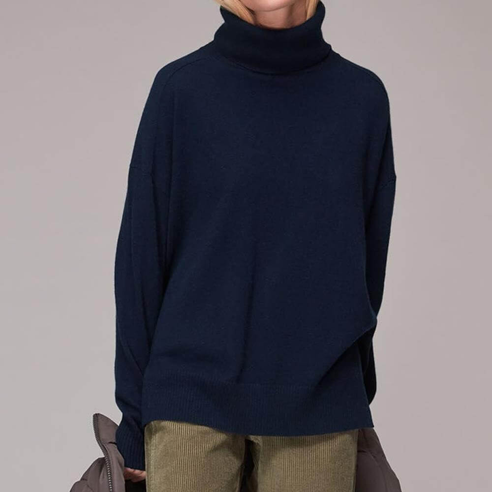 Whistles cashmere shop roll neck jumper